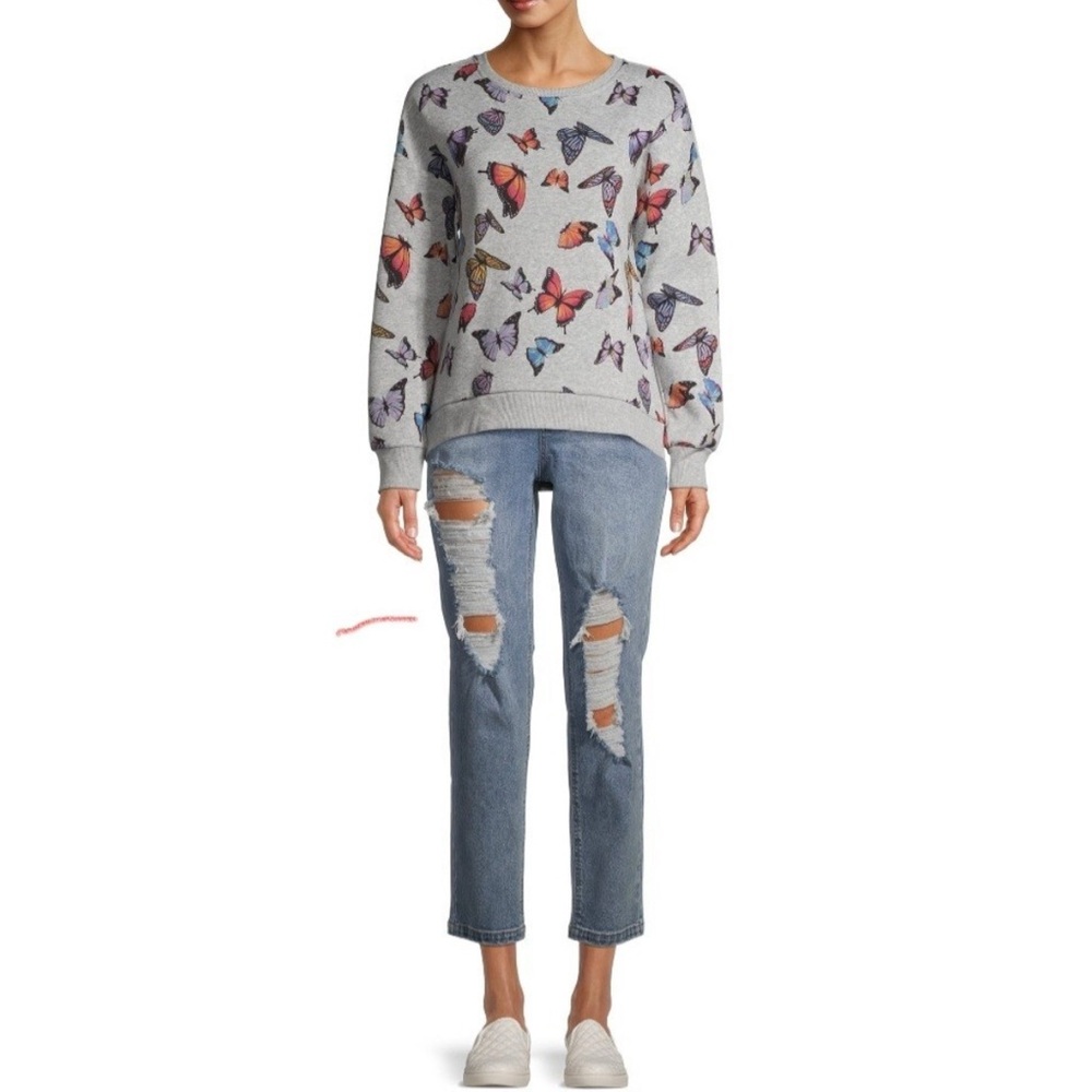 Gorgeous Butterfly Crewneck Sweater